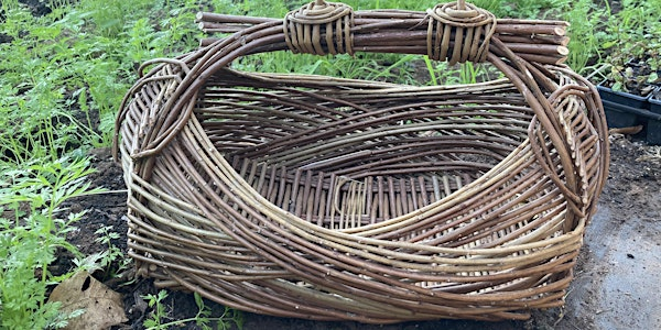 Zarzo basket. A beautiful flat bottomed basket using a wrapping technique. | Sage Green CIC