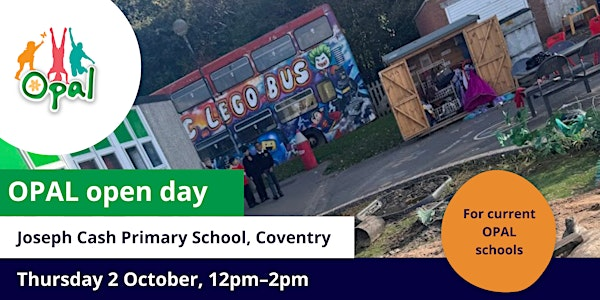 CURRENT schools: OPAL school visit - Joseph Cash Primary School | Joseph Cash Primary School