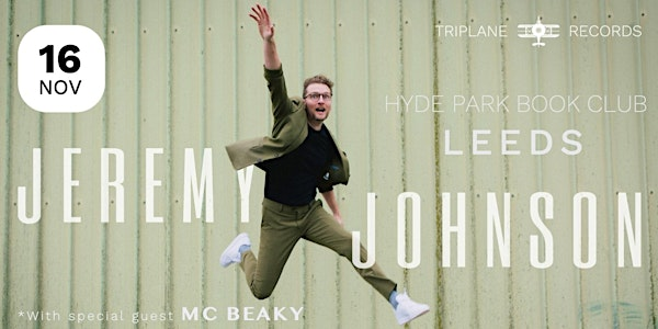Jeremy Johnson | Hyde Park Book Club, Leeds | Hyde Park Book Club