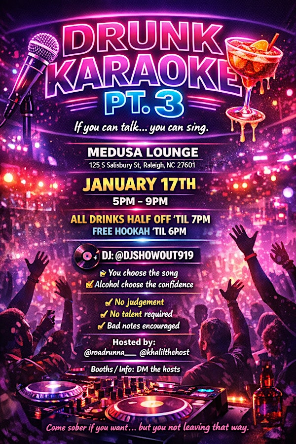 Drunk karaoke pt 3 | Medusa lounge