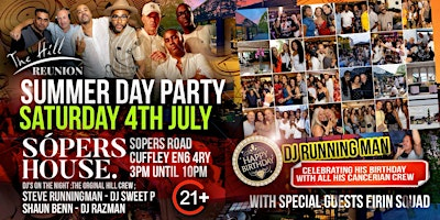 The Hill Reunion - Back Again @ Sopers House - Saturday 4th July 2026. | Sópers House