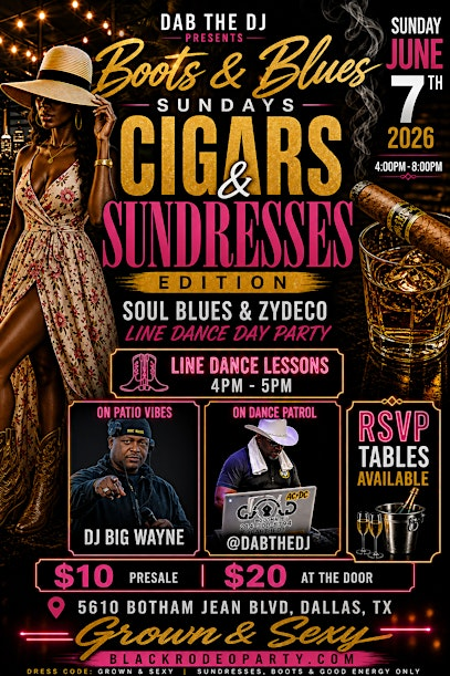 Boots & Blues Sundresses & Cigars Edition | Under The Bridge Venue