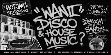 HØT JAM SESSIONS #2- YYJ  GROOVES | Artemis Whiskey Bar