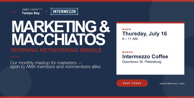 Marketers & Macchiatos: Morning Networking Mixer at Intermezzo Coffee | Intermezzo Coffee & Cocktails