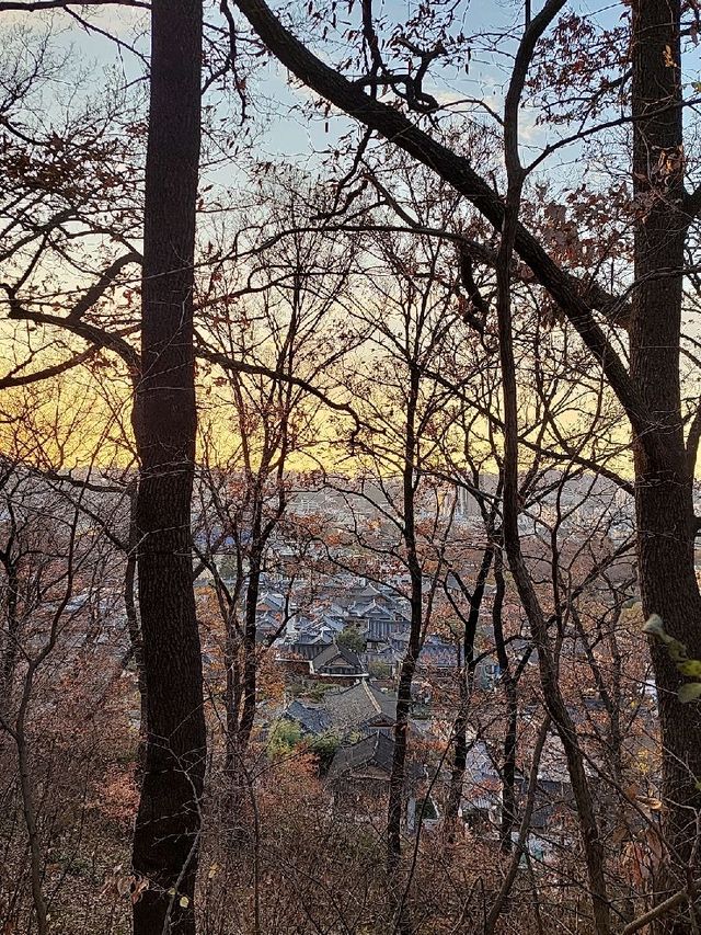 해 질 무렵 방문하기 좋은 전주 오목대