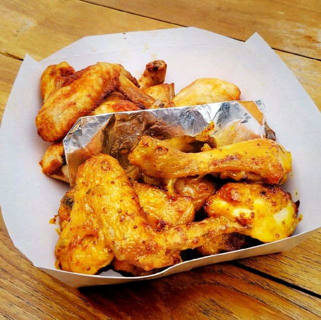 香脆的薄餅和炸雞 ～ Goobne Chicken