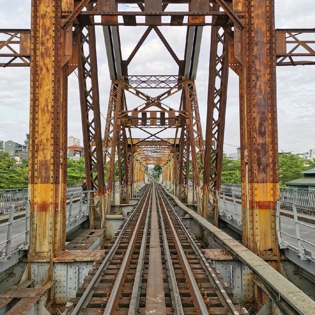河內必玩景點--Long Bien Bridge龍邊橋