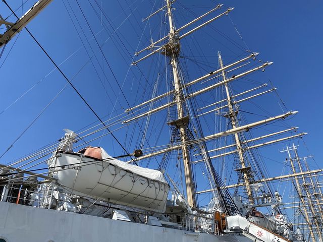 長崎に帆船『海王丸』が寄港。