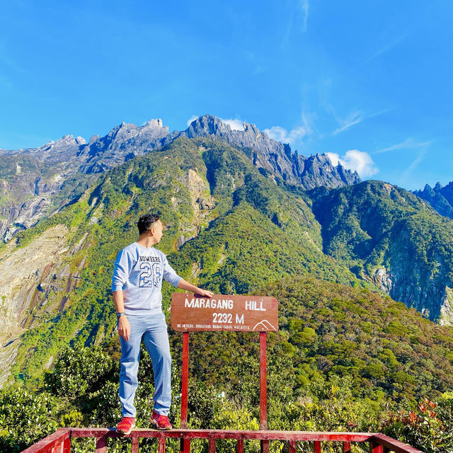 hiking in kundasang- maragang hill 