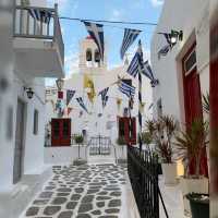 Picturesque Mykonos Town