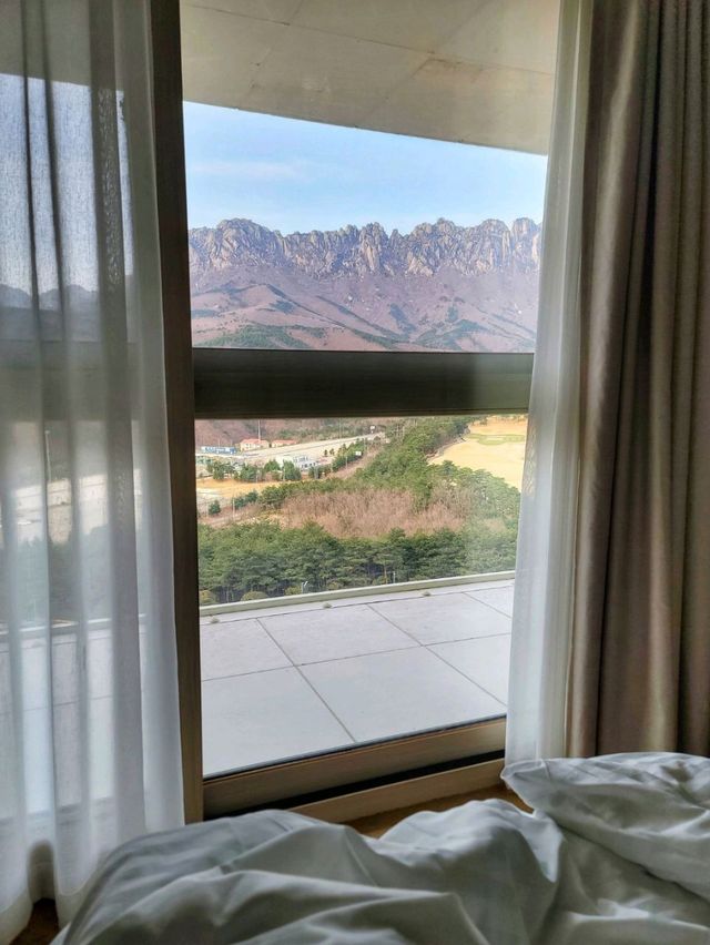 고성 소노펠리체델피노⛰️ 울산바위와 사랑에 빠진날💚
