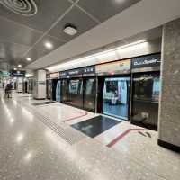 Taking Circle line to Bayfront MRT