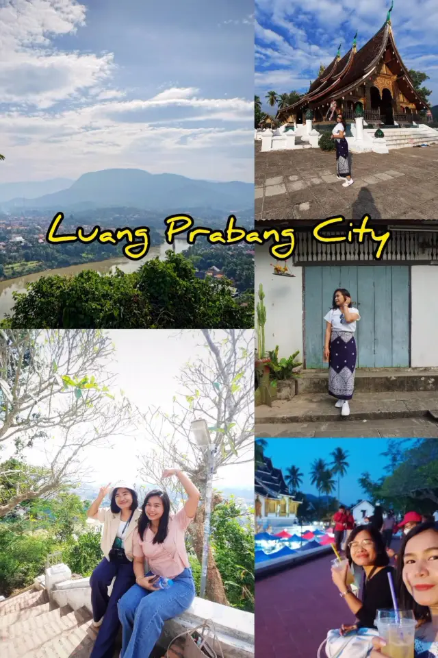 Luang Prabang city 