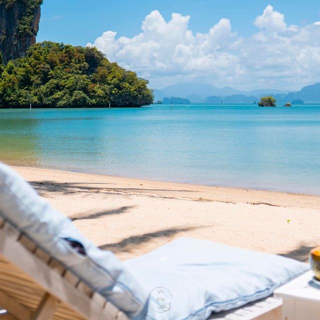  รีสอร์ทสุดหรูบนเกาะยาวน้อย บรรยากาศหาดส่วนตัว