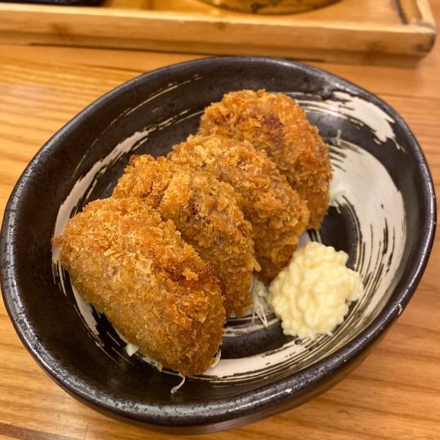 必食日式炸紫薯餅