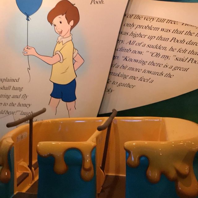 🇭🇰🍯 Disneyland Winnie the Pooh ride