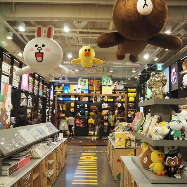 韓國🇰🇷最大Line Friends Store🧸超大Brown歡迎👏🏻你