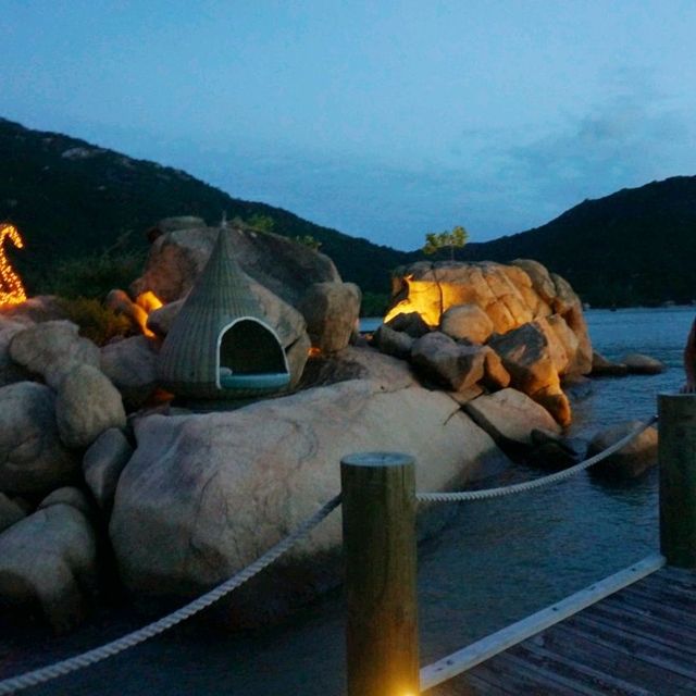 🌆나트랑 힐링하기 좋은 프라이빗 리조트 밤과 새벽~