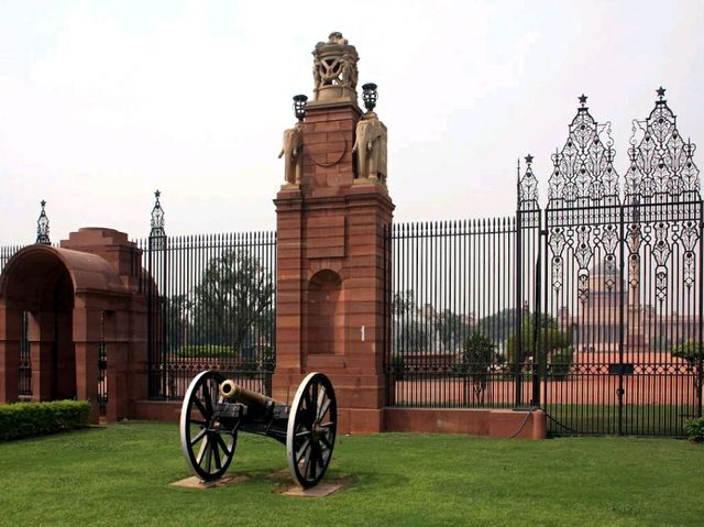 📍The Rashtrapati Bhavan (President House)