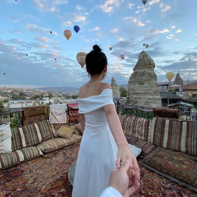 土耳其遊記 Cappadocia酒店 天台超好打卡 看熱氣球