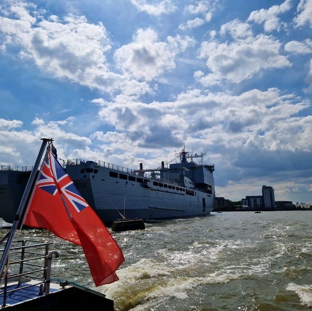 Boat trip on the river Thames 