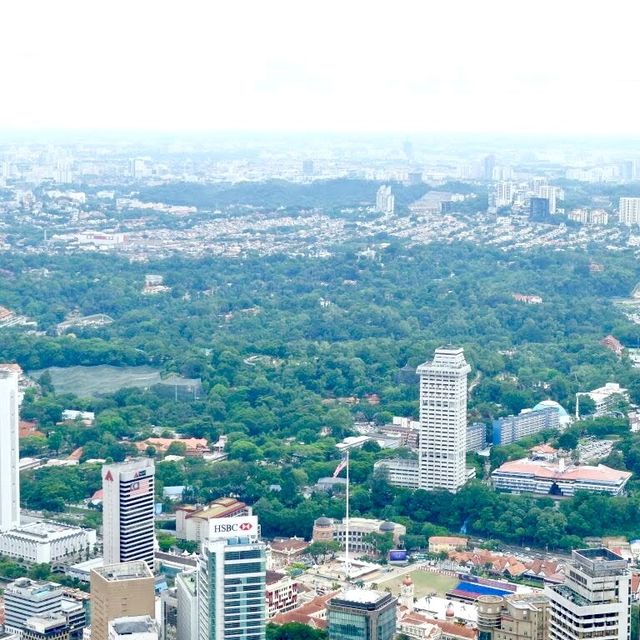 Stand on top of KL Tower and admire KL