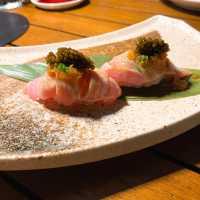 Japanese fusion with lively atmosphere