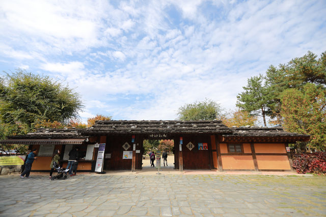 정선 아라리촌 풍경이 너무 예뻐