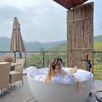 Hot spring ♨️ villa in the bamboo forest 