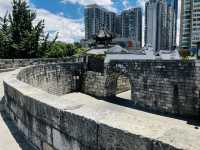 The open square outside Wenchang Pavilion!