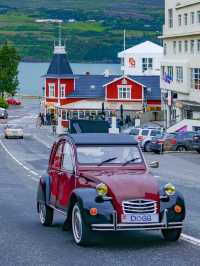 The second largest city in Iceland, small and exquisite