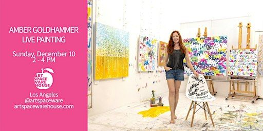 Amber Goldhammer: Live Painting | Artspace Warehouse