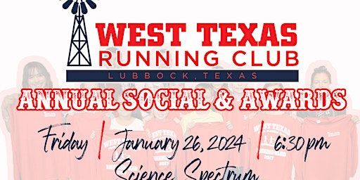 West Texas Running Club Annual Social & Awards | Science Spectrum & OMNI Theater