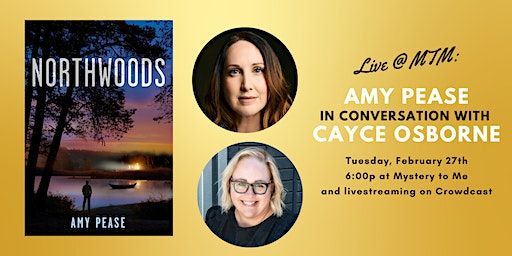 Live @ MTM: Amy Pease in Conversation with Cayce Osborne | Mystery to Me