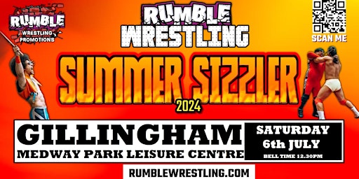 Rumble Wrestling Summer Sizzler comes to Medway | Medway Park Leisure Centre