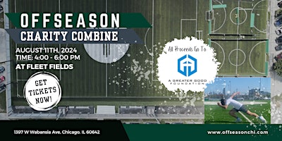 OFFSEASON 2024 CHARITY COMBINE: Tickets & Details | Fleet Fields