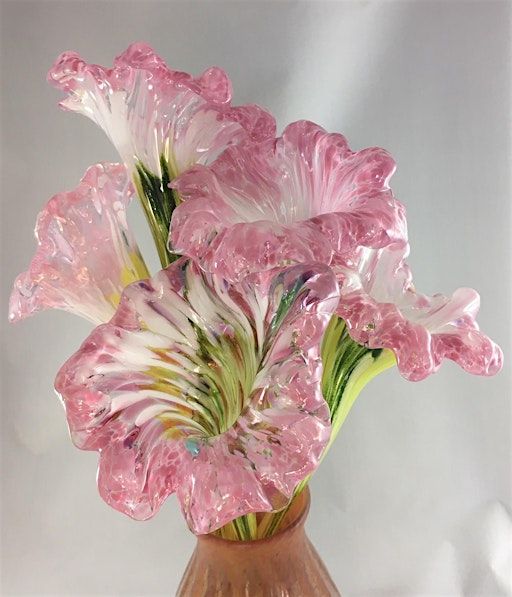 Vase it up with Valentines Flowers, all colors; fun, fast, then toast! | Glass Arts Indiana