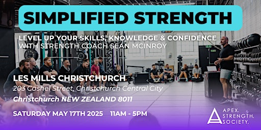 SIMPLIFIED STRENGTH - Christchurch | Les Mills Christchurch