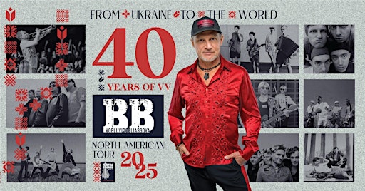 Vopli Vidopliassova, Ukrainian Rock Band Tour 2025 - Montréal, QC | Théâtre Plaza