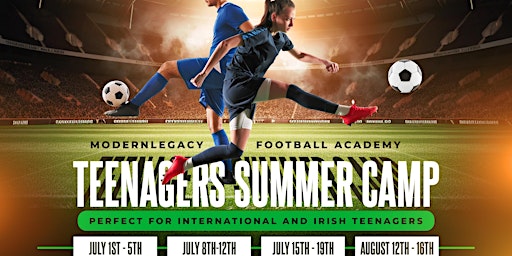 Teenagers summer soccer camp ( age 14yrs - 17yrs) | SEK-Dublin International School