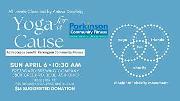 Yoga for a Cause - benefitting Parkinson Community Fitness | Fretboard Brewing Company