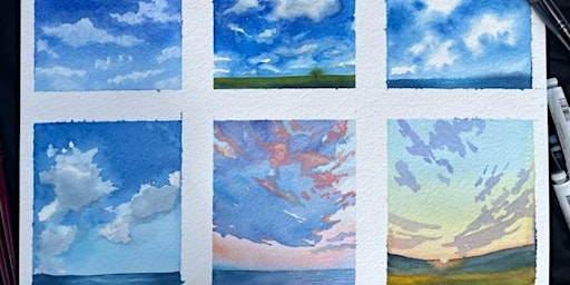 Watercolour Skies Glendale Community Hall | Glendale & Glendale Meadows Community Association