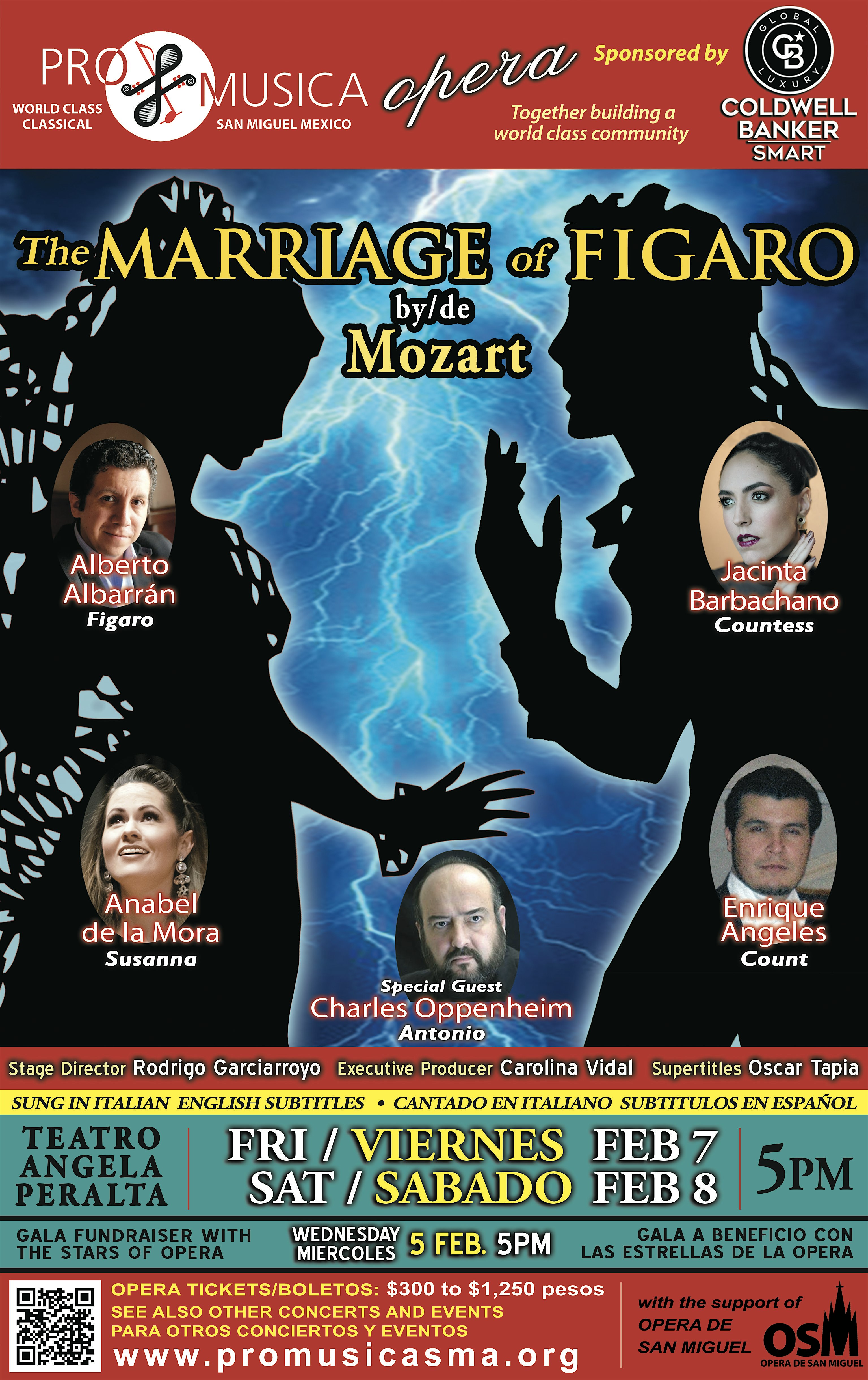 Pro Musica Opera - The Marriage of Figaro | Teatro Angela Peralta