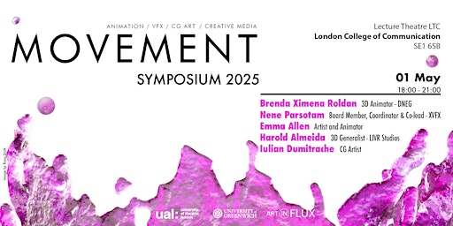 MOVEMENT SYMPOSIUM 2025 | UAL London College of Communication - Lecture Theatre C