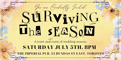 Surviving the Season: Stand Up Comedy Show | Imperial Pub