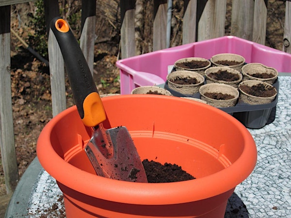 Container Gardening & Seed Swap | Smile Herb Shop