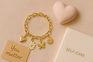 Pieces of Me: A Charm Bracelet Mental Health Workshop | Crown and Press - A Julia Veenstra Gallery and Cafe