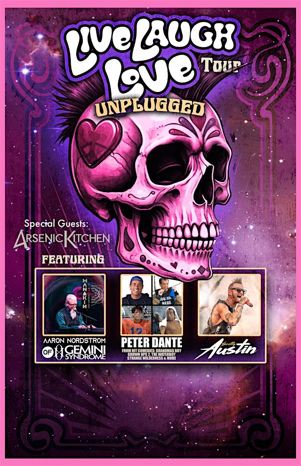 Live, Laugh, Love Tour with Peter Dante/Aaron Nordstrom/Scotty Austin | Heritage Social Club - Bar & Grill
