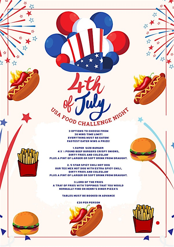 USA Food Challenge Night | Madison Heights