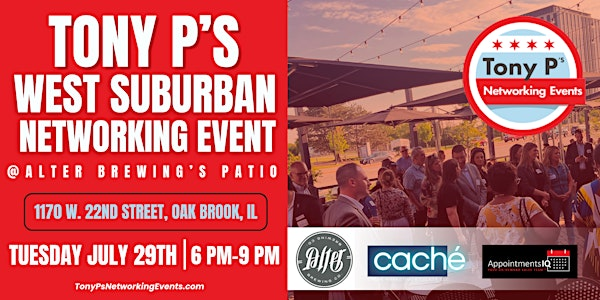 West Suburban Networking Event @ Alter Brewing's Patio - Tuesday July 29th | Alter Brewing + Kitchen